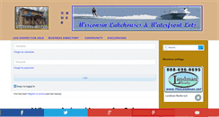 Desktop Screenshot of loghomes-wi.com